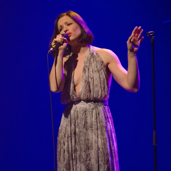 Exclusif - Concert de Natasha St-Pier au casino Barrière de Lille le 16 décembre 2016.