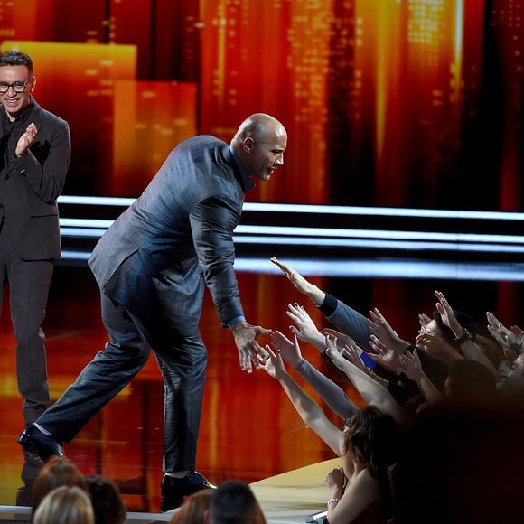 Dwayne "The Rock" Johnson lors des People's Choice Awards 2017 au Microsoft Theater le 18 janvier 2017 à Los Angeles.