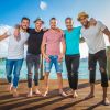 Anthony, Jordan, Jonathan, Mickaël, Senna, candidats des "Anges 9", photo officielle