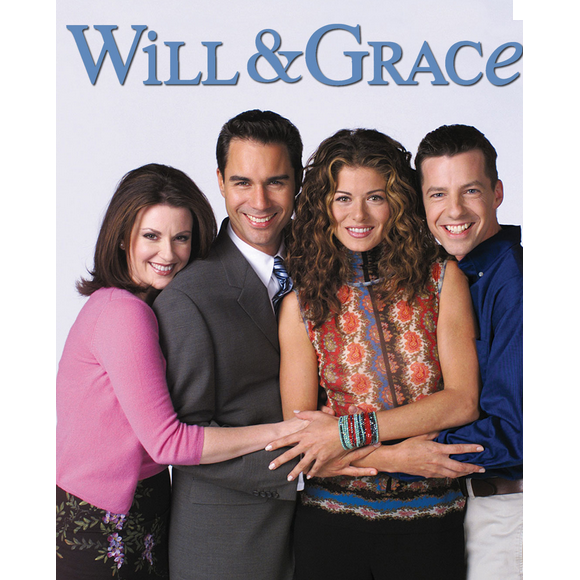 Le casting de la série "Will and Grace".