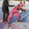 Exclusif - Enora Malagré - Les chroniqueurs de "Touche pas à mon poste" tournent "TPMP fait du ski" à Montgenèvre dans les Hautes-Alpes le 17 décembre 2016. Le tournage s'est déroulé du 16 au 19 décembre 2016. © Dominique Jacovides / Bestimage