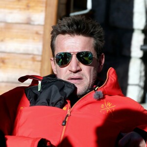 Exclusif - Benjamin Castaldi - Les chroniqueurs de "Touche pas à mon poste" tournent "TPMP fait du ski" à Montgenèvre dans les Hautes-Alpes le 17 décembre 2016. Le tournage s'est déroulé du 16 au 19 décembre 2016. © Dominique Jacovides / Bestimage