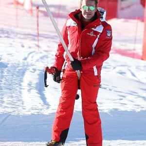 Exclusif - Benjamin Castaldi - Les chroniqueurs de "Touche pas à mon poste" tournent "TPMP fait du ski" à Montgenèvre dans les Hautes-Alpes le 17 décembre 2016. Le tournage s'est déroulé du 16 au 19 décembre 2016. © Dominique Jacovides / Bestimage