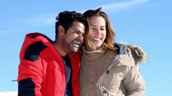 Jamel Debbouze et Melissa Theuriau : Amoureux et complices dans la neige