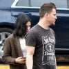 Exclusif - Channing Tatum et sa femme Jenna Dewan se promènent à Studio City, le 10 janvier 2017.