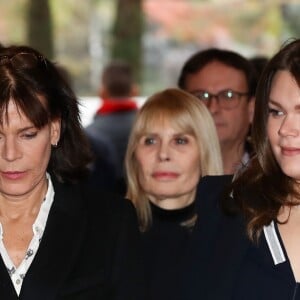 La princesse Stéphanie de Monaco et sa fille Camille Gottlieb - 41e Festival international du Cirque de Monte-Carlo le 22 janvier 2017. © Olivier Huitel/Pool Restreint Monaco/Bestimage