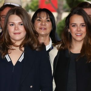 Camille Gottlieb et Pauline Ducruet - 41ème Festival international du Cirque de Monte-Carlo le 22 janvier 2017. © Olivier Huitel/Pool Restreint Monaco/Bestimage