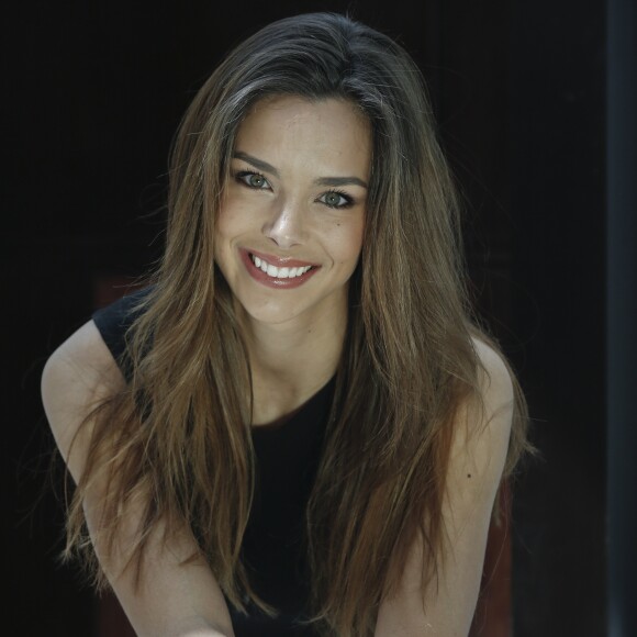 Marine Lorphelin (Miss France 2013) - Studio de la 8ème édition du défilé "Casa Fashion show" à Casablanca au Maroc le 2 avril 2016.