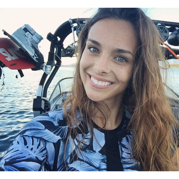 Marine Lorphelin pour son dernier jour à Nouméa, avant de rentrer en métroploe. Photo postée sur Instagram en janvier 2017.