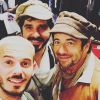 Patrick Bruel, M. Pokora et Patrick Fiori et au concert des Enfoirés à Toulouse. Instagram, janvier 2017.