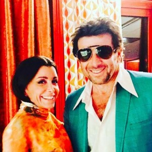 Patrick Bruel et Jenifer au concert des Enfoirés à Toulouse. Instagram, janvier 2017.