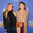 Daniela Lumbroso avec sa fille lors de l'avant-première du film "Raid Dingue" au cinéma Pathé Beaugrenelle à Paris, France, le 24 janvier 2017. © Coadic Guirec/Bestimage