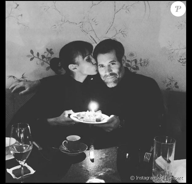 Sonia Rolland et Jalil Lespert fêtent leurs 8 ans années d'histoire d'amour. Instagram, le 24 janvier 2017