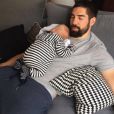 Nikola Karabatic pose avec son fils Alek sur Instagram.