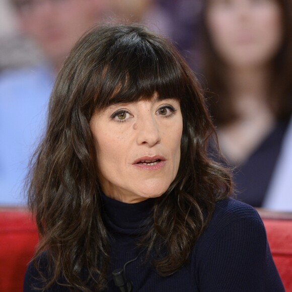 Romane Bohringer - Enregistrement de l'émission "Vivement Dimanche" à Paris le 25 Novembre 2015