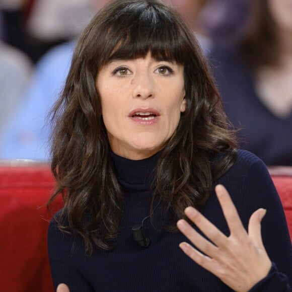 Romane Bohringer - Enregistrement de l'émission "Vivement Dimanche" à Paris le 25 Novembre 2015