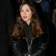 Olivia Ruiz à la sortie du défilé Haute Couture Giorgio Armani Privé Printemps-Eté 2016 à Paris le 26 janvier 2016. © CVS / Veeren / Bestimage