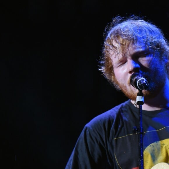 Ed Sheeran en concert à Sydney. Le 9 décembre 2015