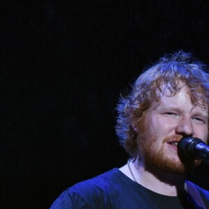 Ed Sheeran en concert à Sydney. Le 9 décembre 2015