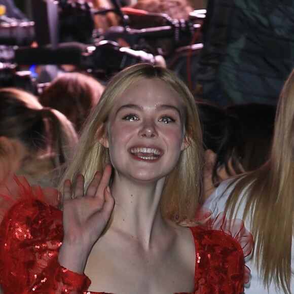 Elle Fanning à la soirée "150 Most Fashionable Women" du magazine "Harper's Bazaar" à Los Angeles, le 27 janvier 2017.