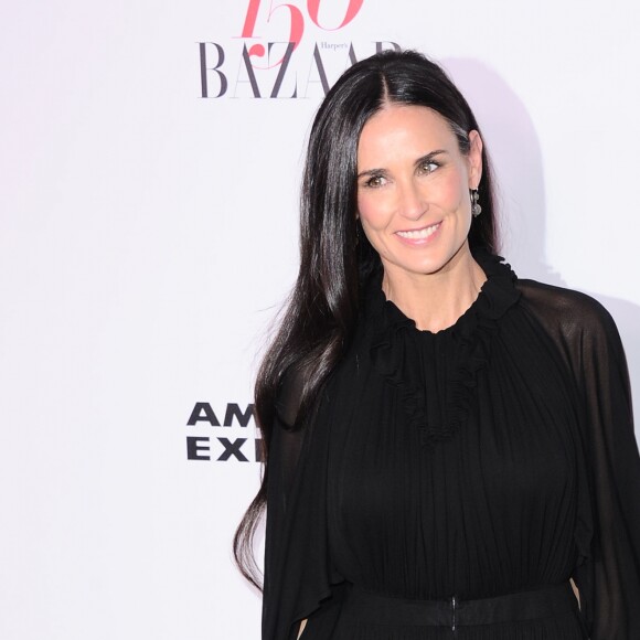 Demi Moore à la soirée "150 Most Fashionable Women" du magazine "Harper's Bazaar" à Los Angeles, le 27 janvier 2017.