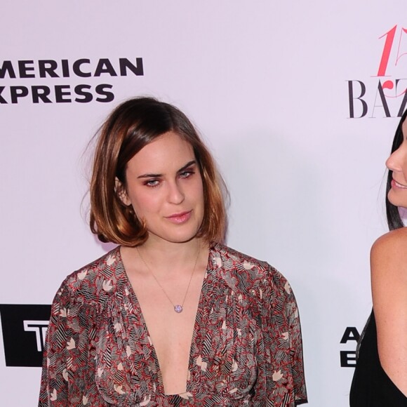 Demi Moore, Tallulah Belle Willis, Scout LaRue Willis à la soirée "150 Most Fashionable Women" du magazine "Harper's Bazaar" à Los Angeles, le 27 janvier 2017.