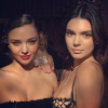 Kendall Jenner et Miranda Kerr à la soirée "150 Most Fashionable Women" du magazine "Harper's Bazaar" à Los Angeles, le 27 janvier 2017.