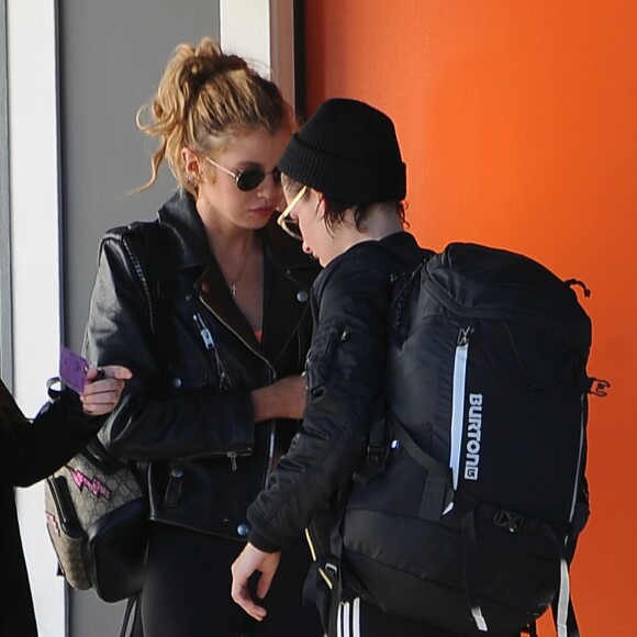 Kristen Stewart et sa petite amie Stella Maxwell à Los Angeles, le 28 Janvier 2017