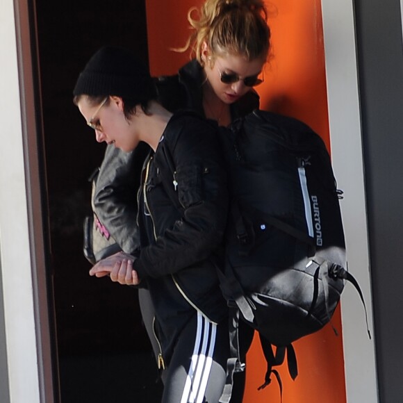 Kristen Stewart et sa petite amie Stella Maxwell à Los Angeles, le 28 Janvier 2017