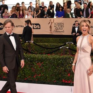 WIlliam H. Macy et sa femme Felicity Huffman - Tapis rouge de la 23e soirée annuelle Screen Actors Guild awards au Shrine auditorium à Los Angeles, le 29 janvier 2017 @ Chris Delmas/Bestimage