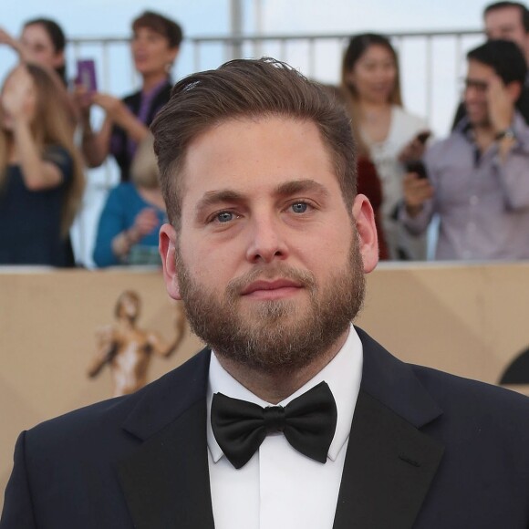 Jonah Hill - Tapis rouge de la 23e soirée annuelle Screen Actors Guild awards au Shrine auditorium à Los Angeles, le 29 janvier 2017 © F. Sadou/AdMedia via Zuma/Bestimage