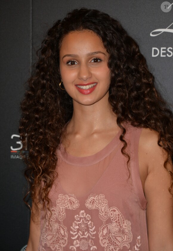 Oulaya Amamra - Photocall lors de la 22ème cérémonie des Lumières de la presse internationale au Théâtre de la Madeleine à Paris, le 30 janvier 2017. © Veeren/Bestimage