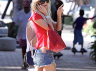 PHOTOS : Victoria Silvstedt... décolleté en haut, très court en bas, comme d'habitude !