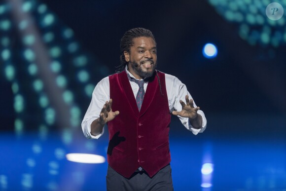 Exclusif - Anthony Kavanagh - Enregistrement de l'émission "Le Grand Show de l'Humour" au Zénith de Paris le 30 janvier 2017. L'émission sera diffusée sur France 2 le 4 février 2017. © Pierre Perusseau/Bestimage