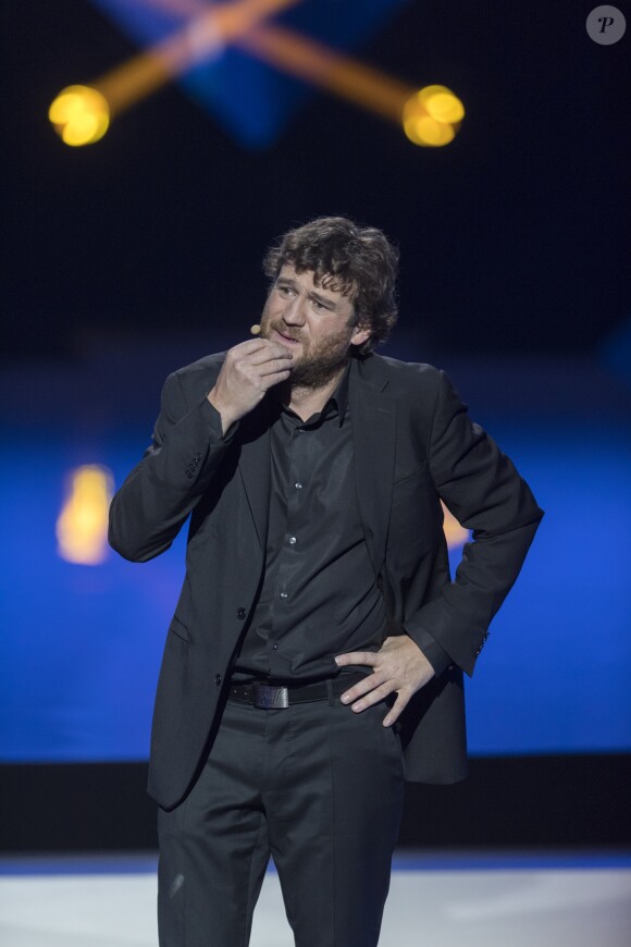 Exclusif - Olivier de Benoist - Enregistrement de l'émission "Le Grand Show de l'Humour" au Zénith de Paris le 30 janvier 2017. L'émission sera diffusée sur France 2 le 4 février 2017. © Pierre Perusseau/Bestimage