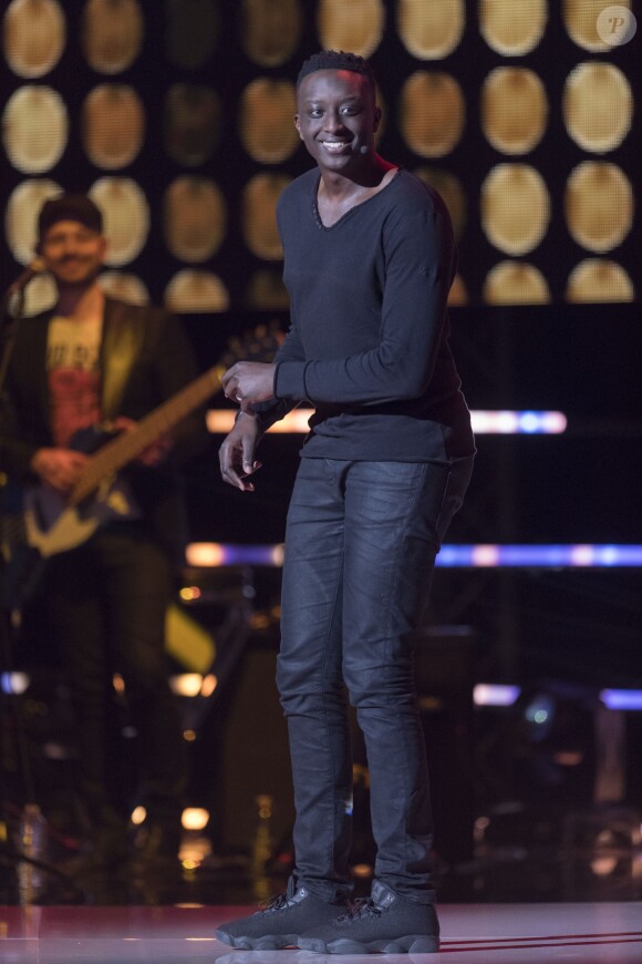 Exclusif - Ahmed Sylla - Enregistrement de l'émission "Le Grand Show de l'Humour" au Zénith de Paris le 30 janvier 2017. L'émission sera diffusée sur France 2 le 4 février 2017. © Pierre Perusseau/Bestimage