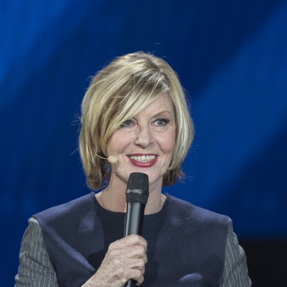 Exclusif - Chantal Ladesou et Anne Roumanoff - Enregistrement de l'émission "Le Grand Show de l'Humour" au Zénith de Paris le 30 janvier 2017. L'émission sera diffusée sur France 2 le 4 février 2017. © Pierre Perusseau/Bestimage