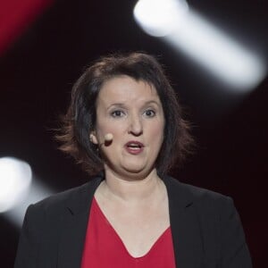 Exclusif - Anne Roumanoff - Enregistrement de l'émission "Le Grand Show de l'Humour" au Zénith de Paris le 30 janvier 2017. L'émission sera diffusée sur France 2 le 4 février 2017. © Pierre Perusseau/Bestimage