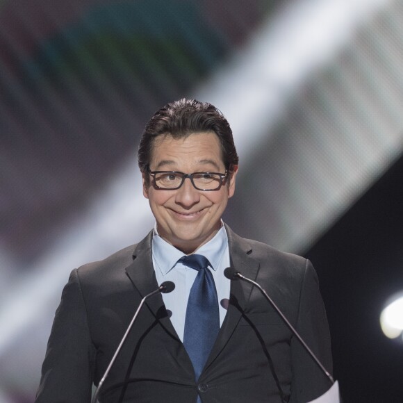 Exclusif - Laurent Gerra - Enregistrement de l'émission "Le Grand Show de l'Humour" au Zénith de Paris le 30 janvier 2017. L'émission sera diffusée sur France 2 le 4 février 2017. © Pierre Perusseau/Bestimage