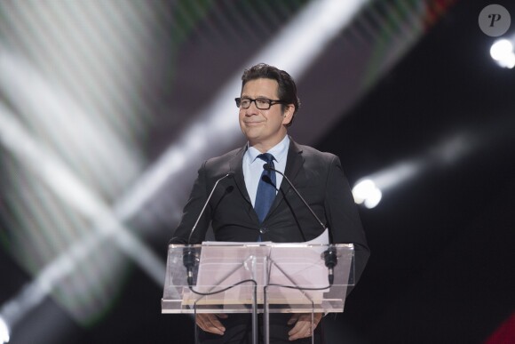 Exclusif - Laurent Gerra - Enregistrement de l'émission "Le Grand Show de l'Humour" au Zénith de Paris le 30 janvier 2017. L'émission sera diffusée sur France 2 le 4 février 2017. © Pierre Perusseau/Bestimage