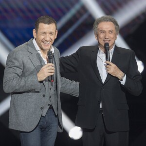 Exclusif - Dany Boon et Michel Drucker - Enregistrement de l'émission "Le Grand Show de l'Humour" au Zénith de Paris le 30 janvier 2017. L'émission sera diffusée sur France 2 le 4 février 2017. © Pierre Perusseau/Bestimage