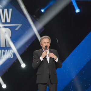 Exclusif - Michel Drucker - Enregistrement de l'émission "Le Grand Show de l'Humour" au Zénith de Paris le 30 janvier 2017. L'émission sera diffusée sur France 2 le 4 février 2017. © Pierre Perusseau/Bestimage