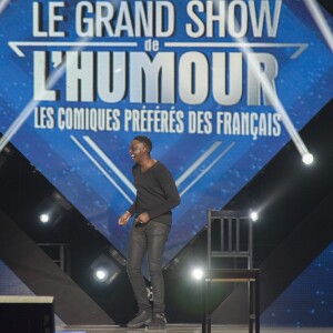 Exclusif - Ahmed Sylla - Enregistrement de l'émission "Le Grand Show de l'Humour" au Zénith de Paris le 30 janvier 2017. L'émission sera diffusée sur France 2 le 4 février 2017. © Pierre Perusseau/Bestimage