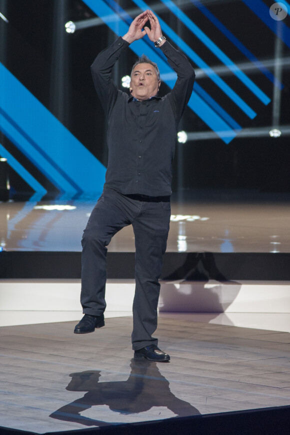 Exclusif - Jean-Marie Bigard - Enregistrement de l'émission "Le Grand Show de l'Humour" au Zénith de Paris le 30 janvier 2017. L'émission sera diffusée sur France 2 le 4 février 2017. © Pierre Perusseau/Bestimage