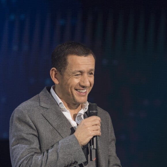 Exclusif - Dany Boon et Michel Drucker - Enregistrement de l'émission "Le Grand Show de l'Humour" au Zénith de Paris le 30 janvier 2017. L'émission sera diffusée sur France 2 le 4 février 2017. © Pierre Perusseau/Bestimage