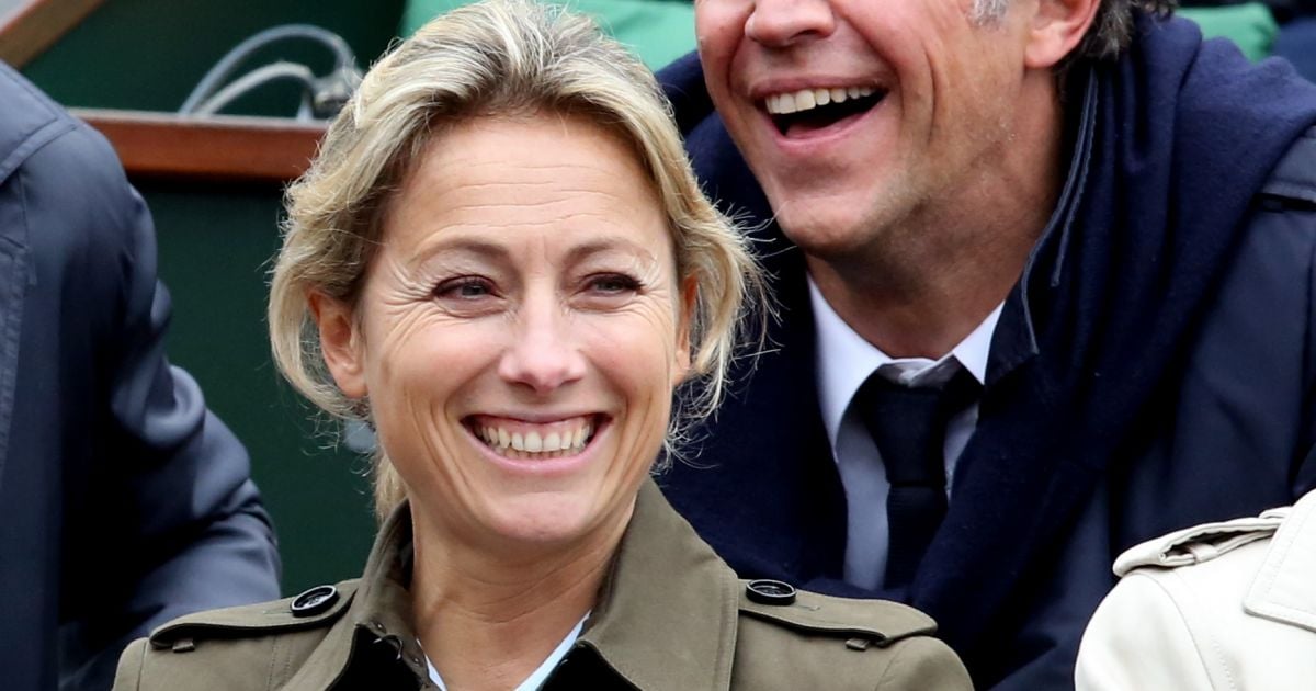 Qui Est Le Premier Mari De Anne-sophie Lapix Anne-Sophie Lapix et son mari Arthur Sadoun - People dans les tribunes