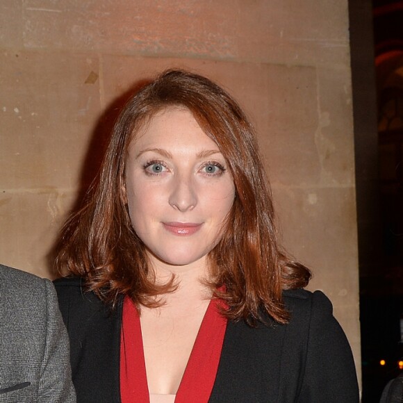 Jean-Paul Rouve, Sarah Stern et Claire Nadeau lors du cocktail de la 24e cérémonie des "Trophées du Film Français" au Palais Brongniart à Paris, le 02 février 2017. © Ramsamy Veeren/Bestimage