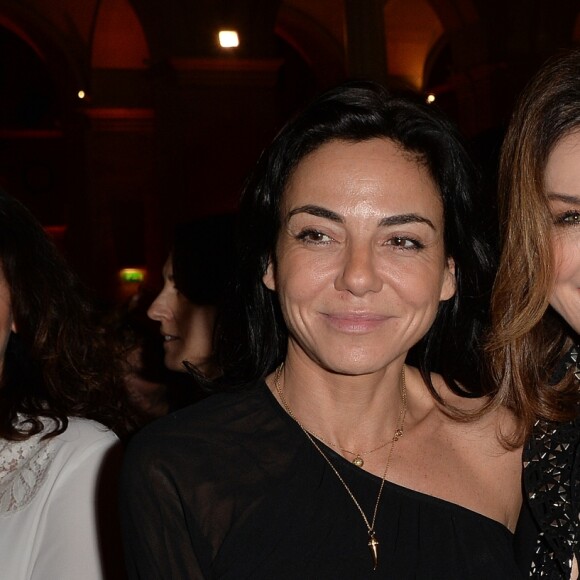 Sandra Zeitoun et Elsa Zylberstein lors du cocktail de la 24e cérémonie des "Trophées du Film Français" au Palais Brongniart à Paris, le 02 février 2017. © Ramsamy Veeren/Bestimage