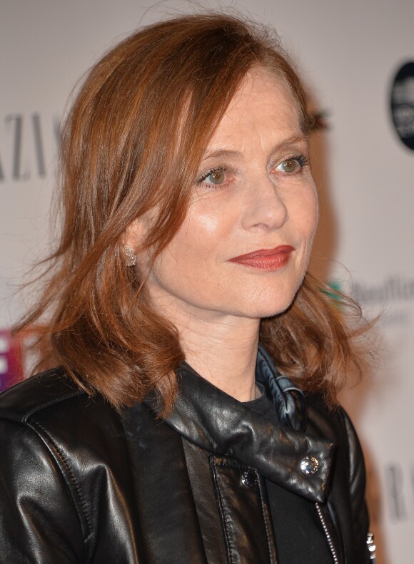 Isabelle Huppert à la 24e cérémonie des "Trophées du Film Français" au Palais Brongniart à Paris, le 02 février 2017. © Ramsamy Veeren/Bestimage