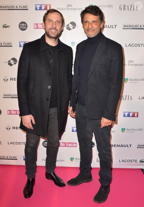 Fred Testot et Pascal Elbé à la 24e cérémonie des "Trophées du Film Français" au Palais Brongniart à Paris, le 02 février 2017. © Ramsamy Veeren/Bestimage